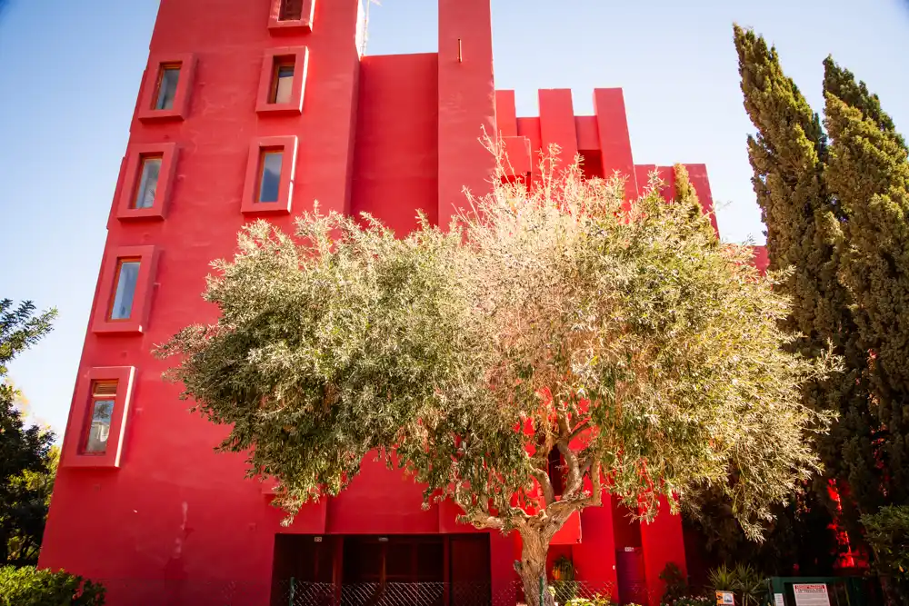 Muralla roja calpe